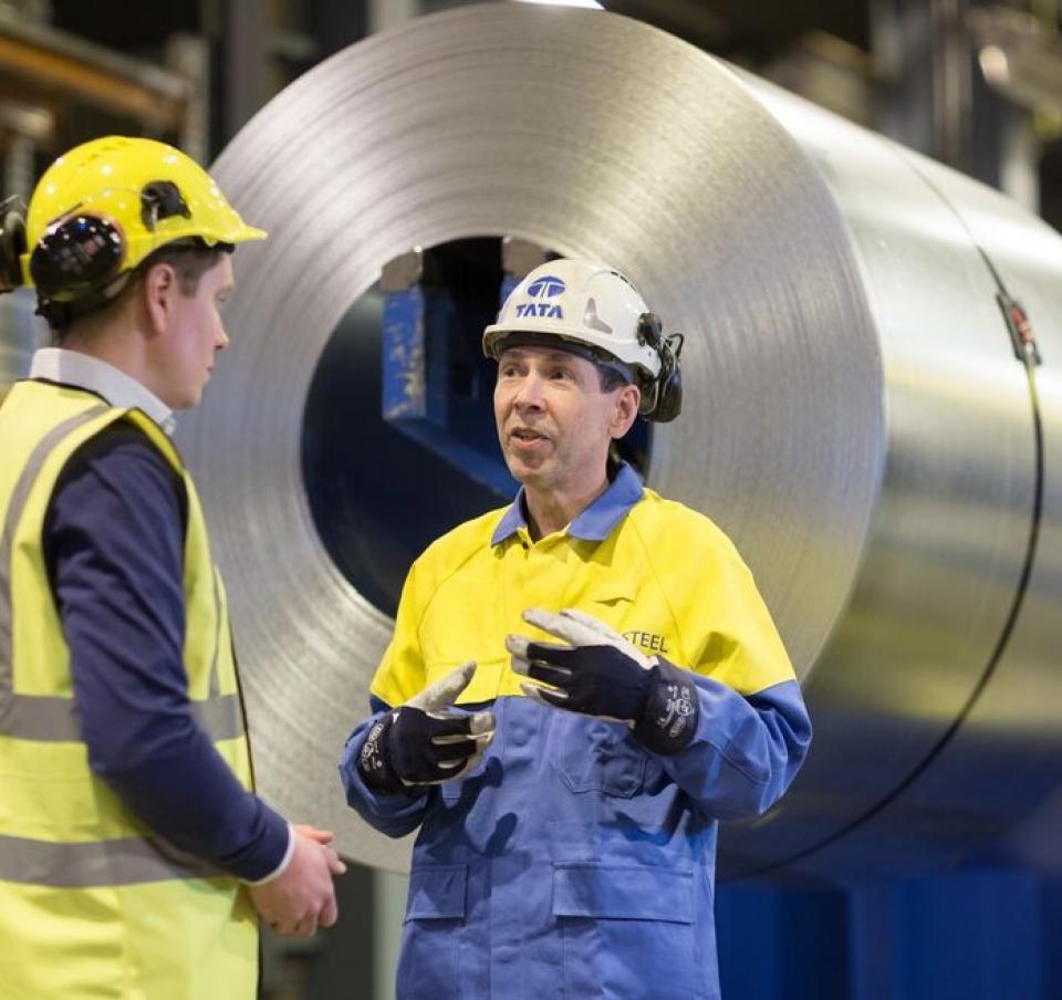 Fui demitido do trabalho na Tata steel na Holanda 