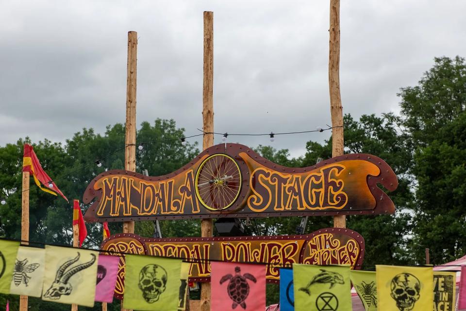 Mandala Stage at Glastonbury